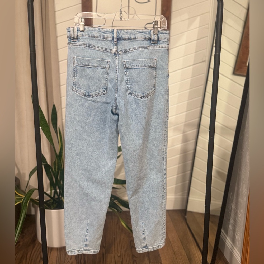 Sezane Light Blue Jeans || Size 38 US 6 - Picture 6 of 8
